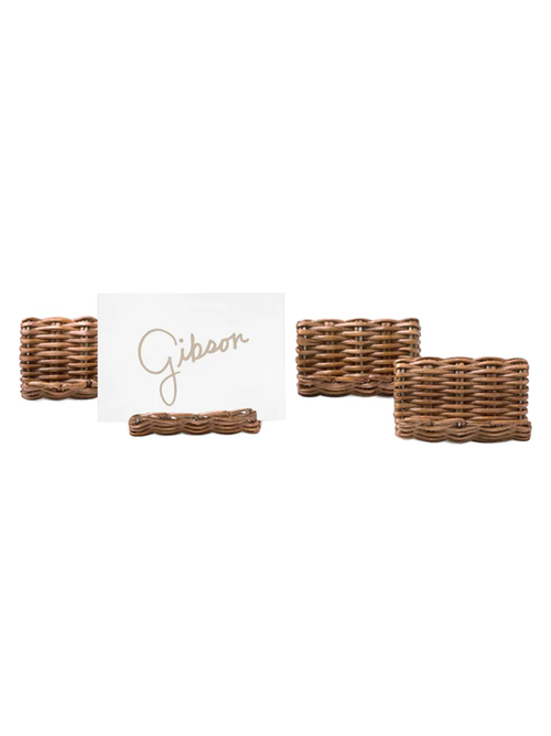 Porte-cartes Gibson Honey Rattan