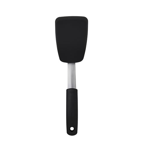 Oxo Good Grips Petit tourneur flexible en silicone Noir