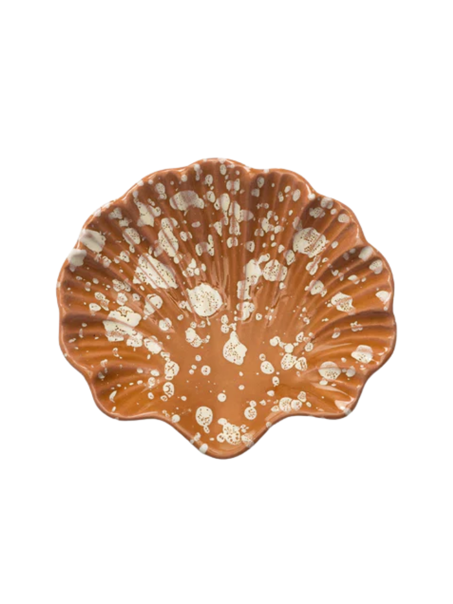 Plat de coquillage éclaboussé