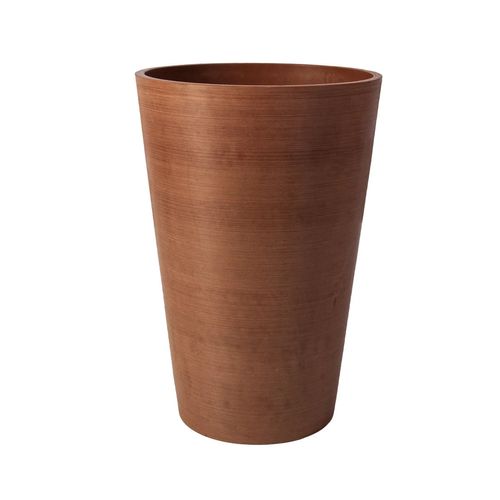 Jardinière conique en terre cuite 