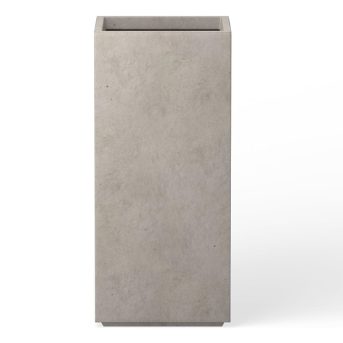 Jardinière rectangulaire en béton 