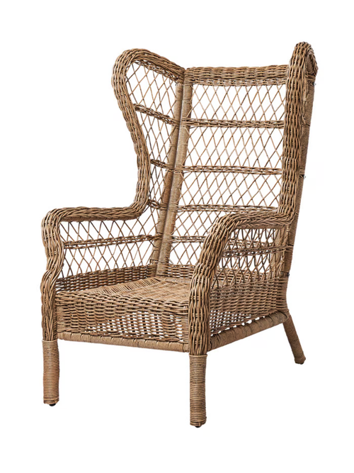 Fauteuil à oreilles d'extérieur Risholmen