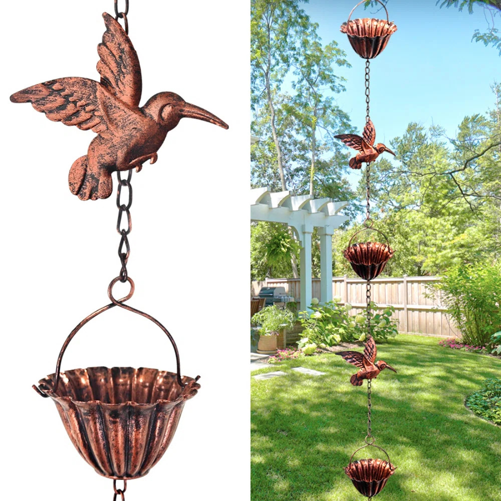 Chaîne de pluie Wayfair colibri