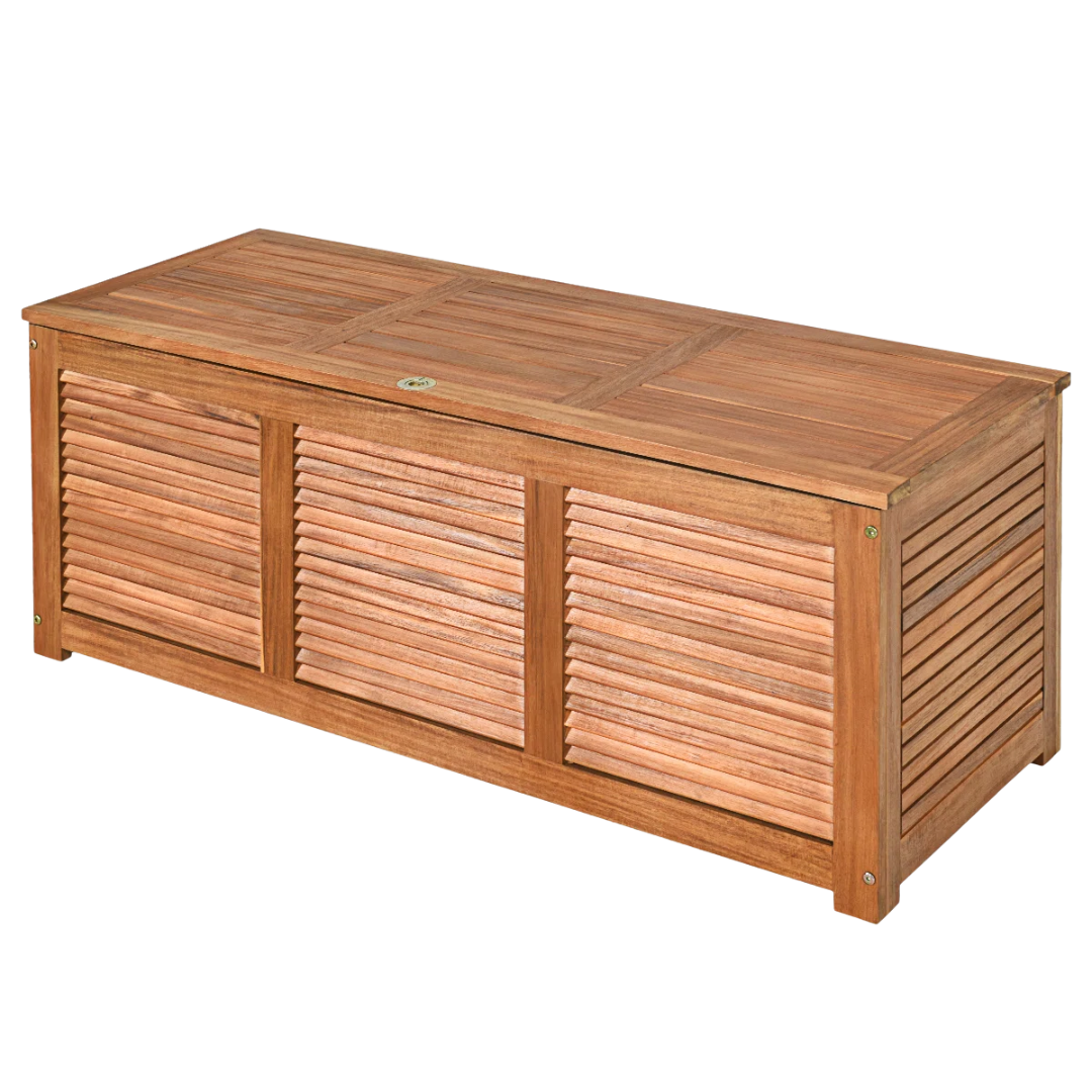 Coffret et amplificateur de terrasse en bois d'acacia Costway de 47 gallons Commentaires | Wayfair