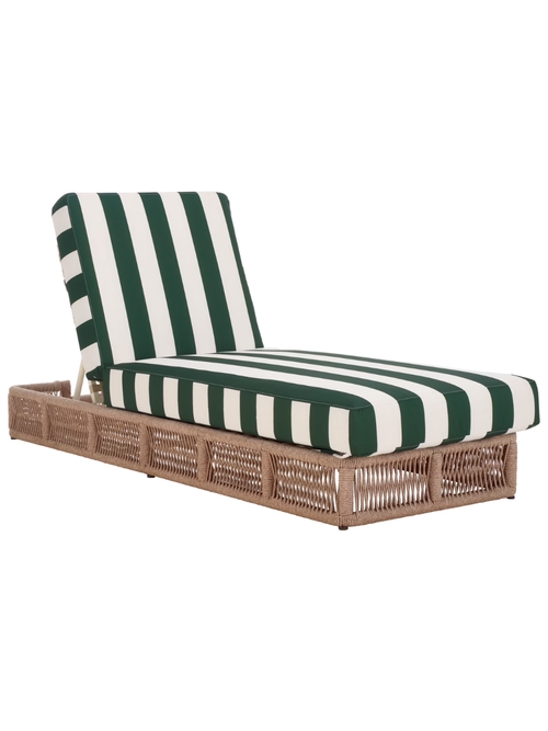 Safavieh Chaise longue d'extérieur en acier Gillian