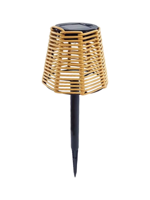Lampe solaire extérieure sur piquet