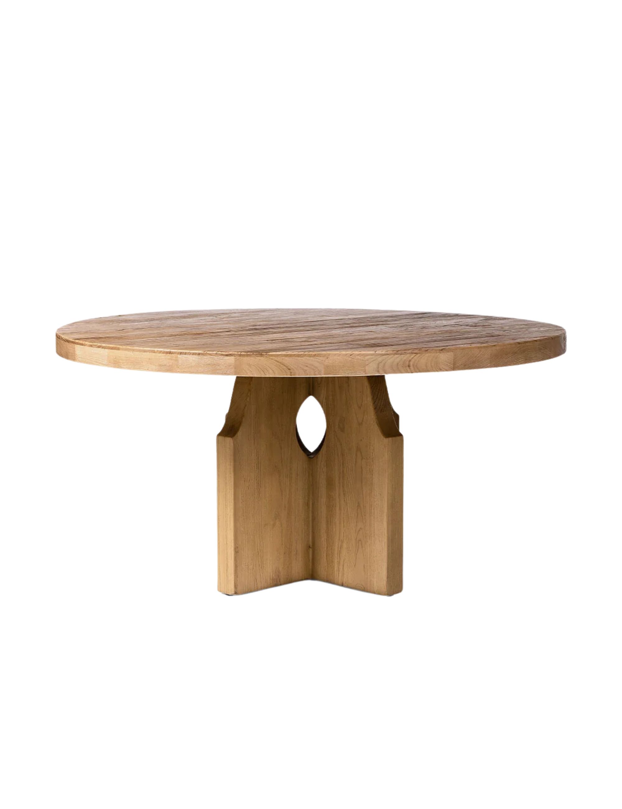 Shoppe Amber Interiors, Table de salle à manger ronde Irwin