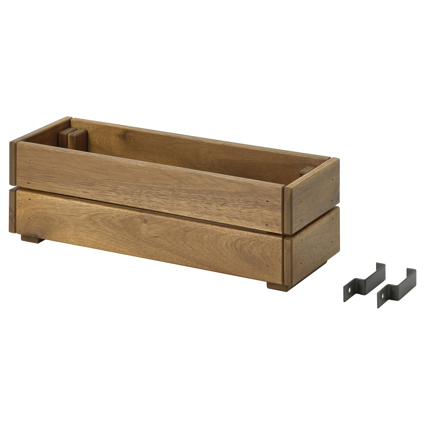 Boîte à fleurs Stj&Auml;rnanis - Acacia extérieur 17x6