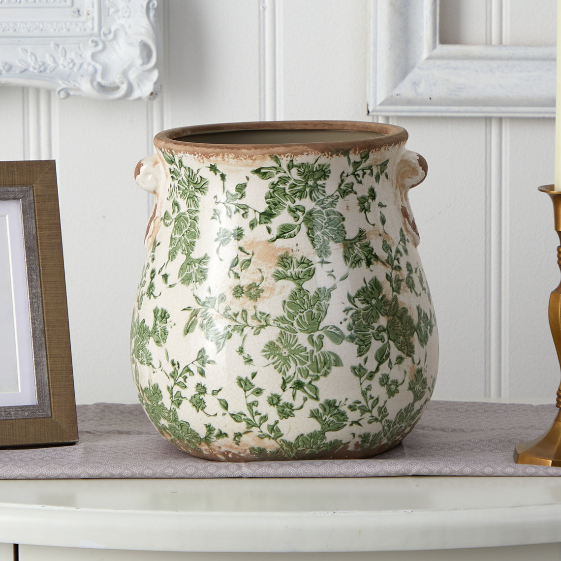 Gracie Oaks Essa Pot de fleurs en céramique et amp; Commentaires | Wayfair
