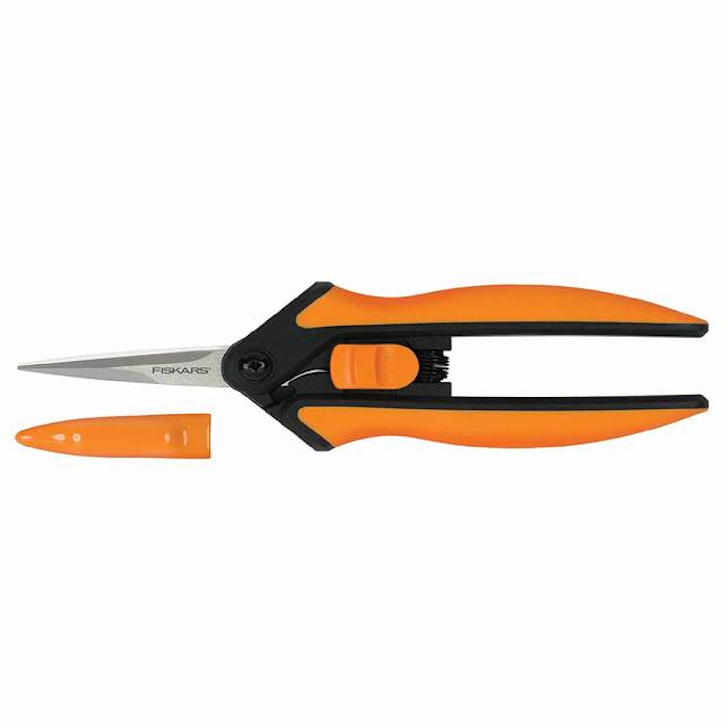 Cisailles à micro-pointes Fiskars Softgrip en acier inoxydable