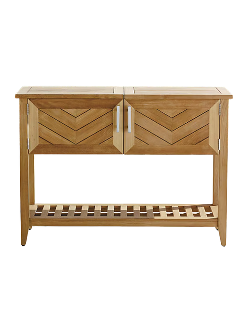 Console Westport avec cuve à boissons