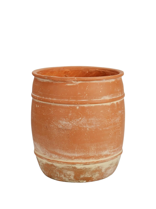 Pot de jardinière en terre cuite vieillie Dia