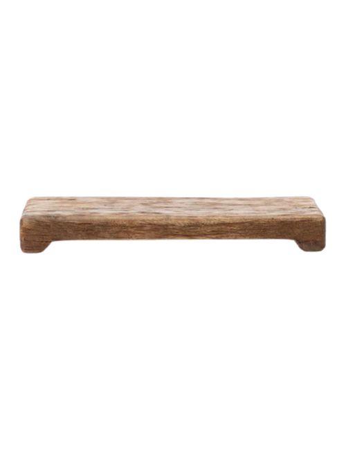 Plateau rectangulaire en bois de manguier