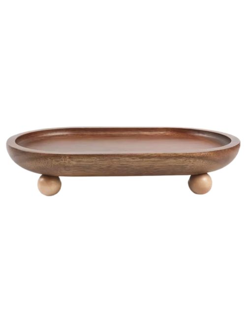 Plateau en bois d'acacia de cuisine Garnen