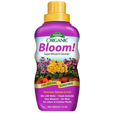 Espoma fleurit! Engrais liquide pour plantes, naturel et amp; Booster de Super Blossom Bio, 16 Fl Oz
