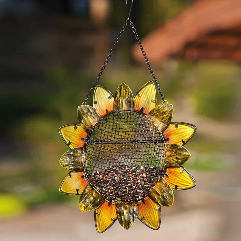 Mangeoire à oiseaux tournesol Wayfair