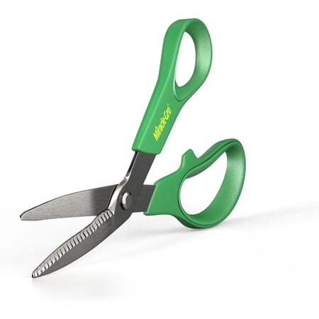 Miracle-Gro 8 po. Cisailles utilitaires de jardin en acier tout usage avec lames dentelées