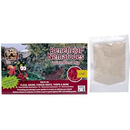 Naturesgoodguys Pack triple mélange de nématodes bénéfiques Hb+sc+sf – Lutte biologique générale contre les parasites (25 millions)