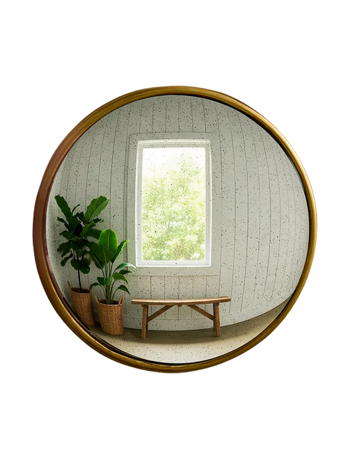 Miroir convexe rond