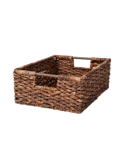 Poubelle Folio en Abaca Tissé