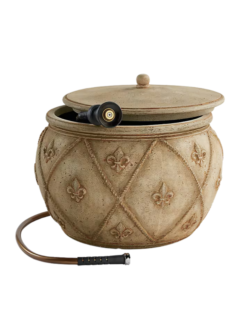 Pot De Tuyau Fleur De Lis