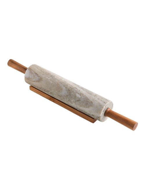 Rouleau à pâtisserie en marbre de cuisine toscane