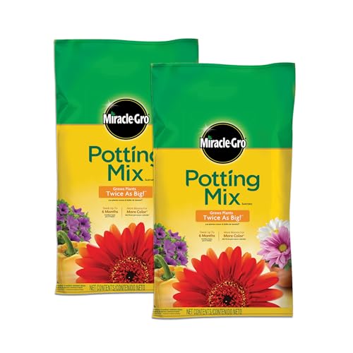 Terreau d'empotage Miracle-Gro, 16 Qt. (Paquet de 2)