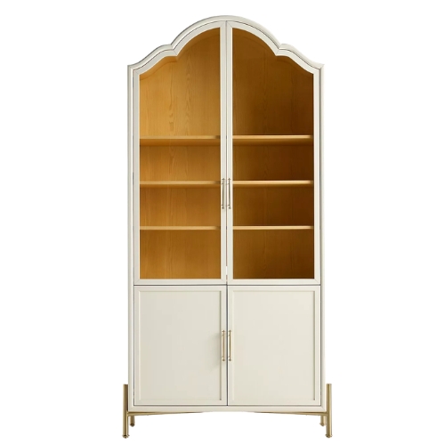 Anthropologie, Livia Glass &amp; Clapier de rangement en bois