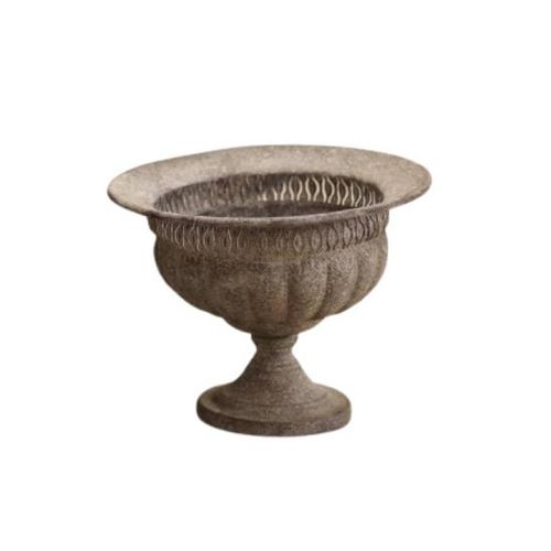 Jardinière Urne en Relief Vintage 