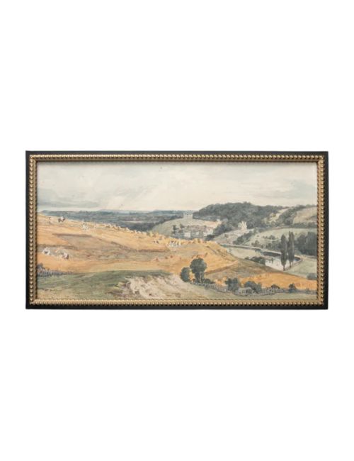 Vue de la colline Sainte-Catherine près de Guildford par Charles Claude Pyne