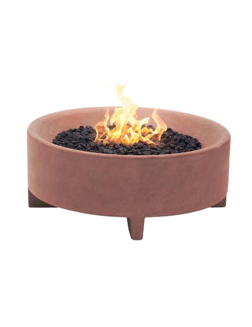 Neighbor ™ Table de foyer au gaz naturel Rook Round Canyon