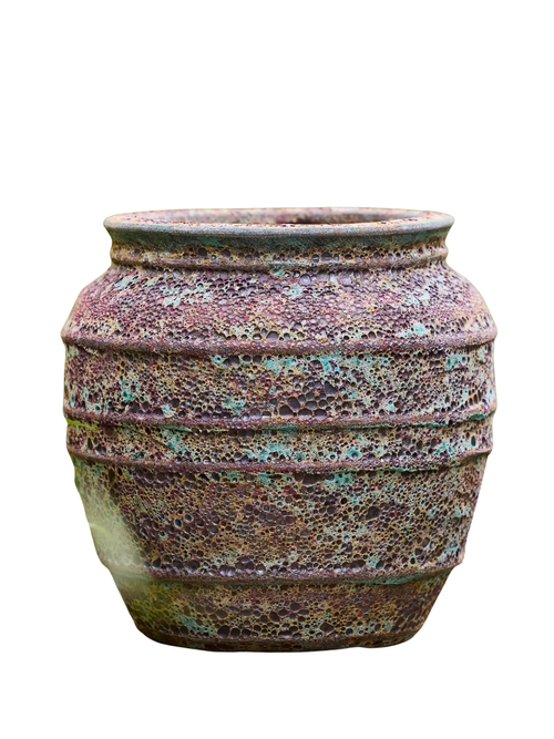 Jardinière en pot d'olive à bandes Barnacle