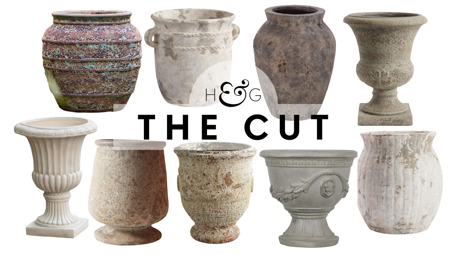 16 jardinières élégantes de style antique pour ajouter un caractère intemporel à votre jardin The Cut antique-style planters hero image