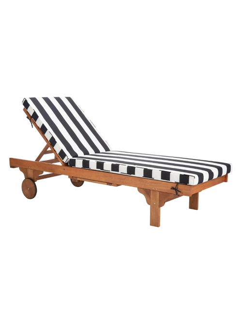 Chaise longue inclinable Newport avec table d'appoint