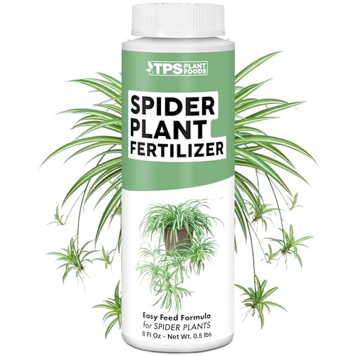 Engrais pour plantes araignées &ndash; Engrais liquide pour plantes pour des coureurs plus longs, des feuilles et des feuilles plus vertes Nouvelle croissance saine, 8 oz