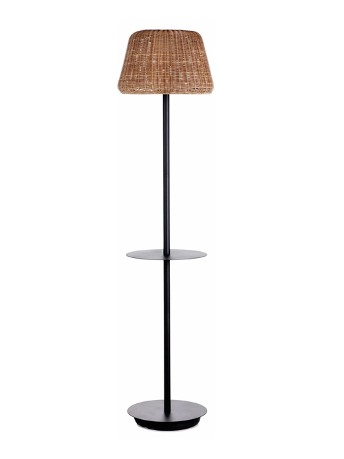 Lampadaire extérieur portatif solaire sans fil avec table