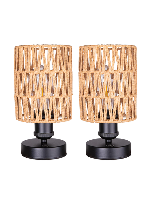 Lampes de table d'extérieur sans fil, ensemble de 2