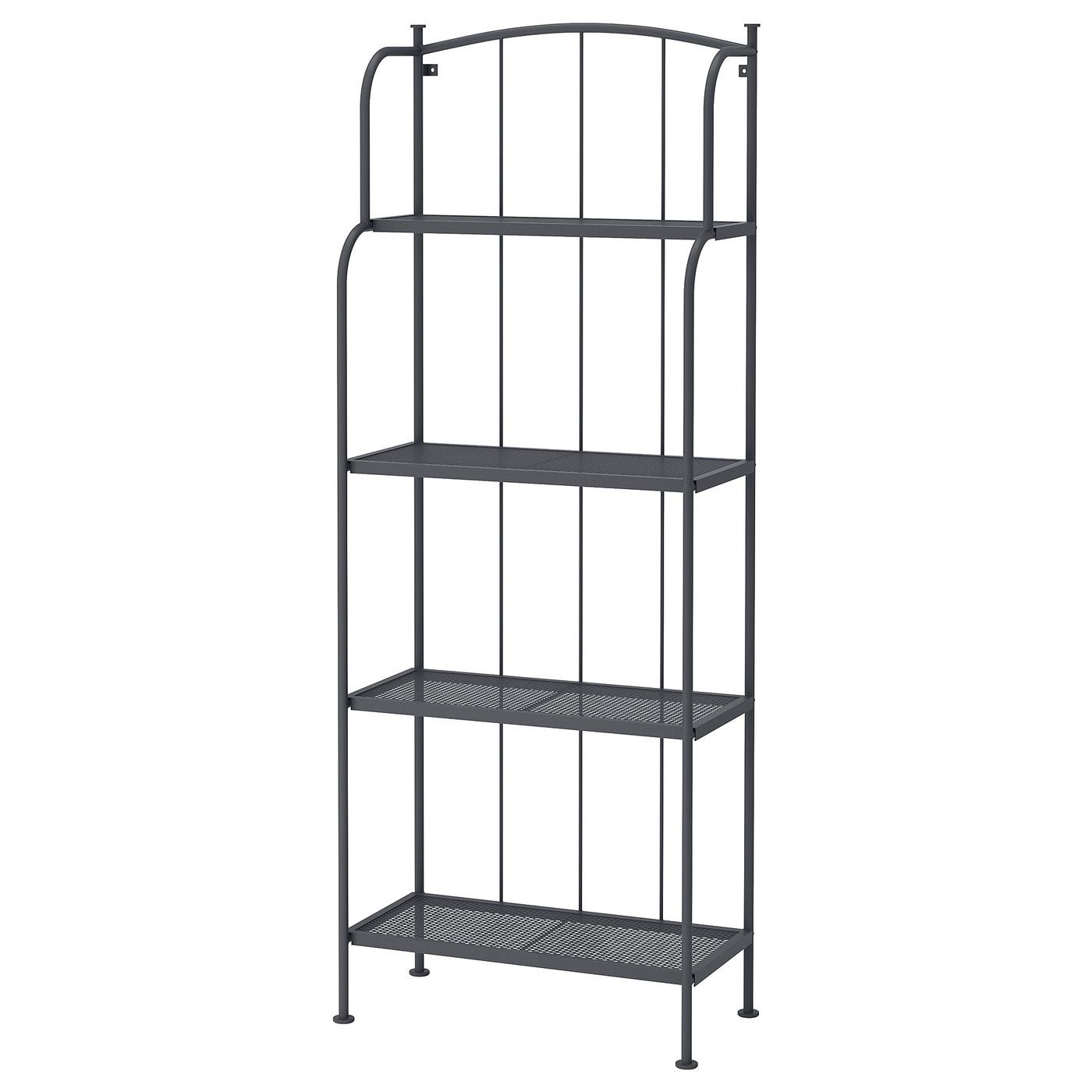 L&Auml;ck&Ouml; Étagère, extérieur - Gris 24x63