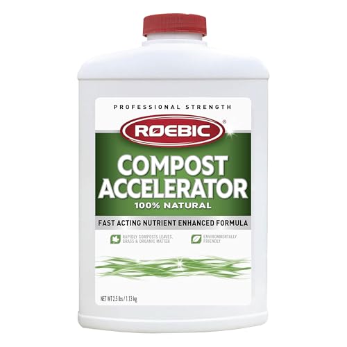 Accélérateur de compost bactérien Roebic Ca-1 : 2,5 livres, pour un compostage plus rapide