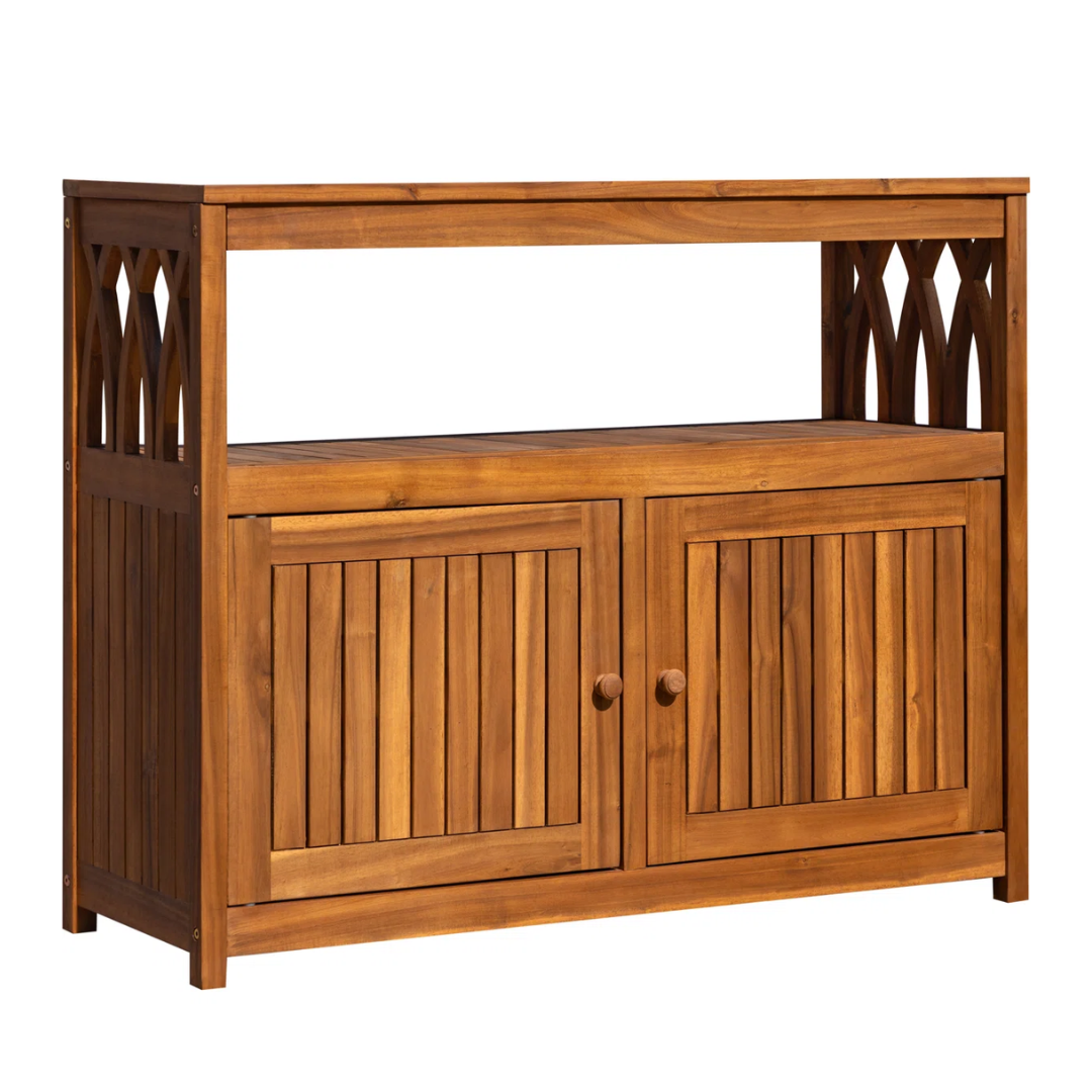 Wfx Utility&commerce; Coffret et amplificateur de terrasse en bois massif Commentaires | Wayfair