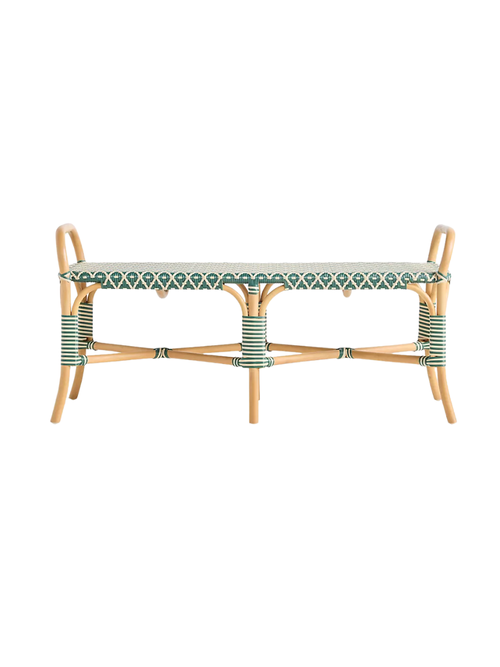 Banc intérieur/extérieur en rotin côtier